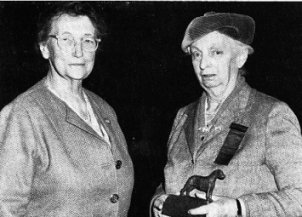 Mrs. Groverman Ellis and Mrs. Nagle